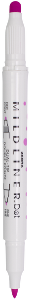 Zebra Mildliner Double Sided Dot Markers