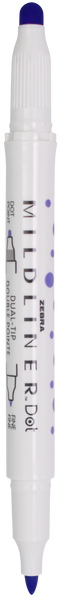 Zebra Mildliner Double Sided Dot Markers