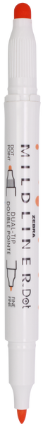 Zebra Mildliner Double Sided Dot Markers