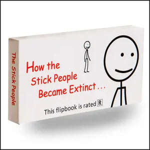 Flip Book How The Stick People Became Extinct