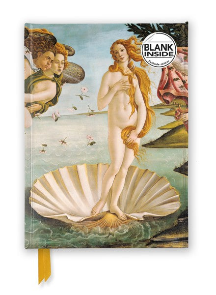 Flame Tree Publishing Sandro Botticelli: The Birth of Venus Blank Journal