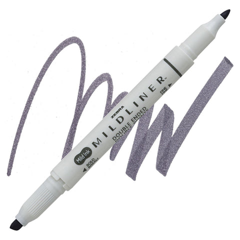 Mildliner Highlighter Double Ended Dark Gray