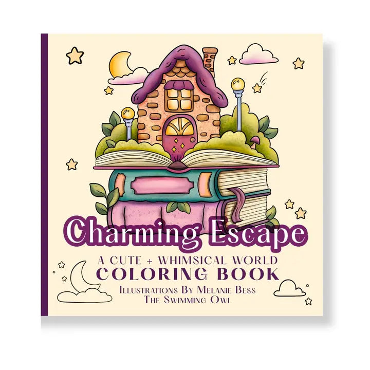 The Swimming Owl Coloring Books