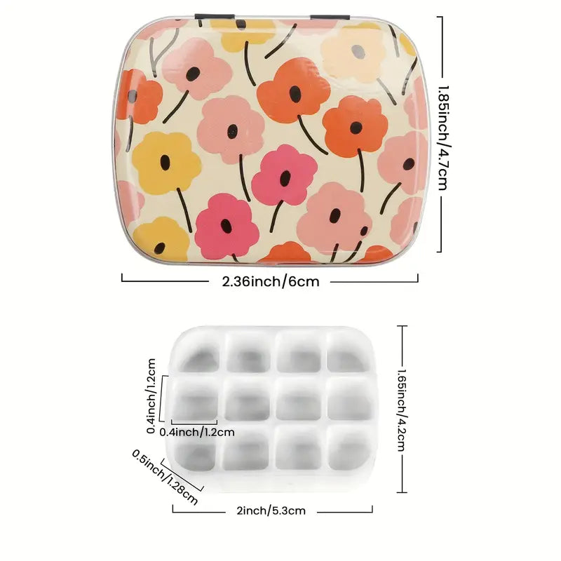 Posners Small Empty Watercolor Tins