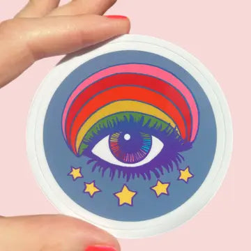 Sticker Rainbow Eye