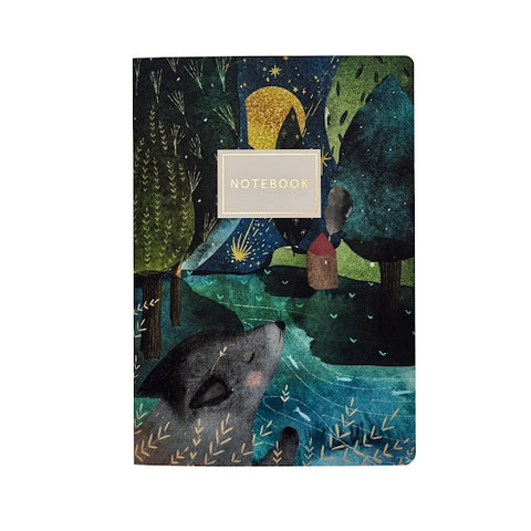 Notebook The Wolf Club and the Moon