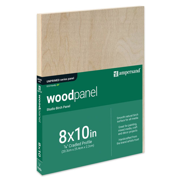 Ampersand Economy Cradled Birch Panels