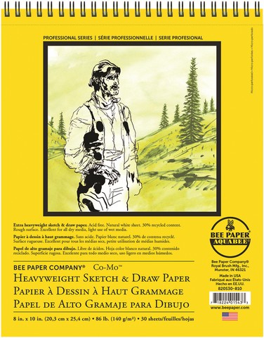 Bee Paper Company Co-Mo Heavyweight Sketch & Draw Pads