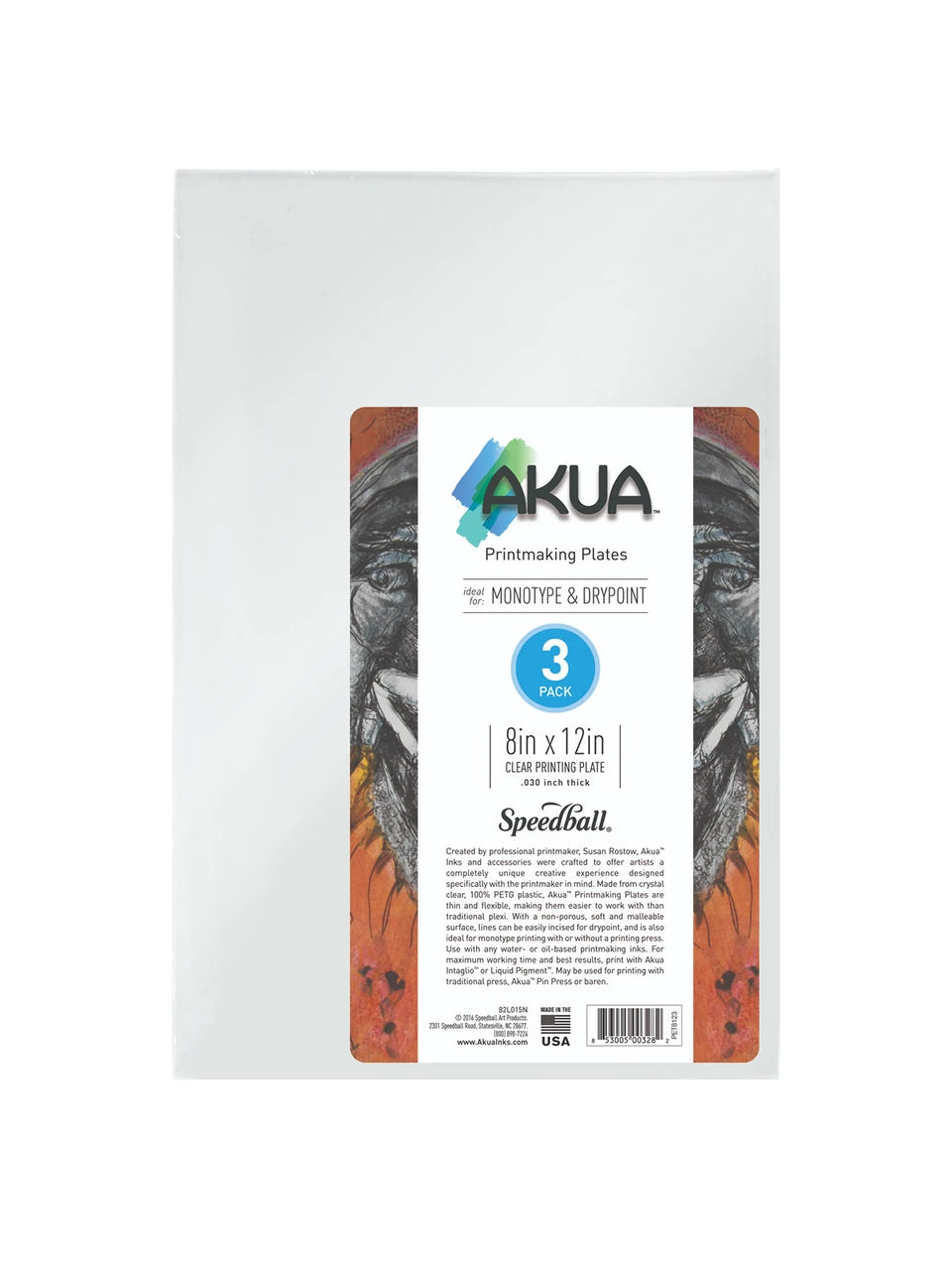 Akua 3 Pack Printmaking Plates