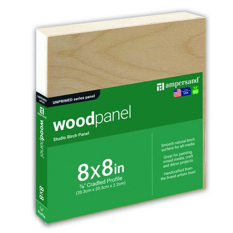 Ampersand Economy Cradled Birch Panels