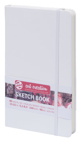 Art Creation Sketchbook 140g White Cover 5.11"X8.27"