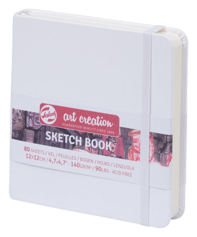 Art Creation Sketchbook 140g White Cover 4.72"x4.72"