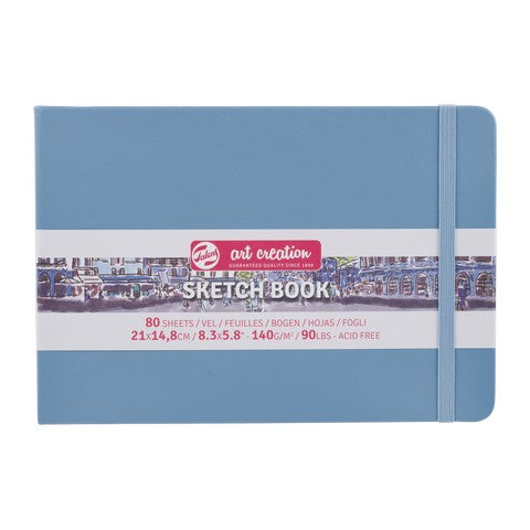 Art Creation Sketchbook 140g Light Blue Cover 21cm x 14.8cm (A5)