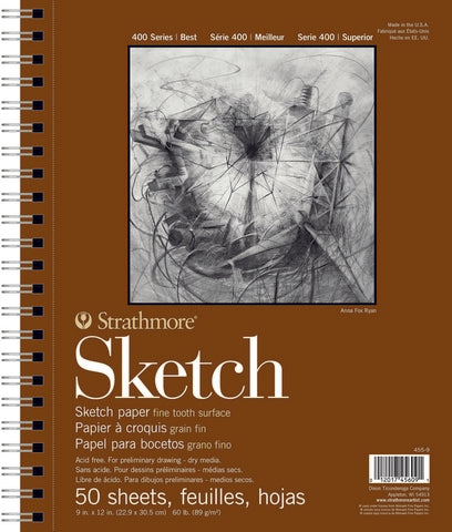 Strathmore 400 Series Spiral Sketch Pads