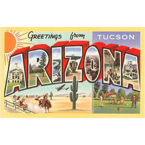 Postcard Greetings from Arizona