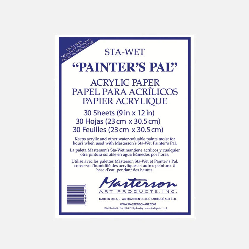 Masterson Sta-Wet Painter's Pal Acrylic Paper