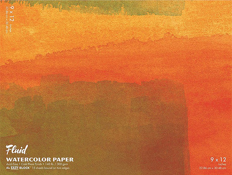Speedball Fluid Cold Press Watercolor Blocks