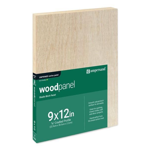 Ampersand Economy Cradled Birch Panels