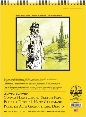 Bee Paper Company Co-Mo Heavyweight Sketch & Draw Pads