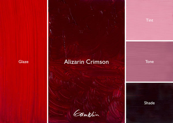 Artist Grade Oils 150ml Alizarin Crimson