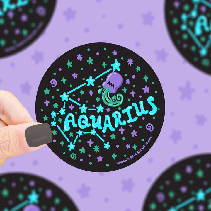 Turtle's Soup Zodiac Stickers