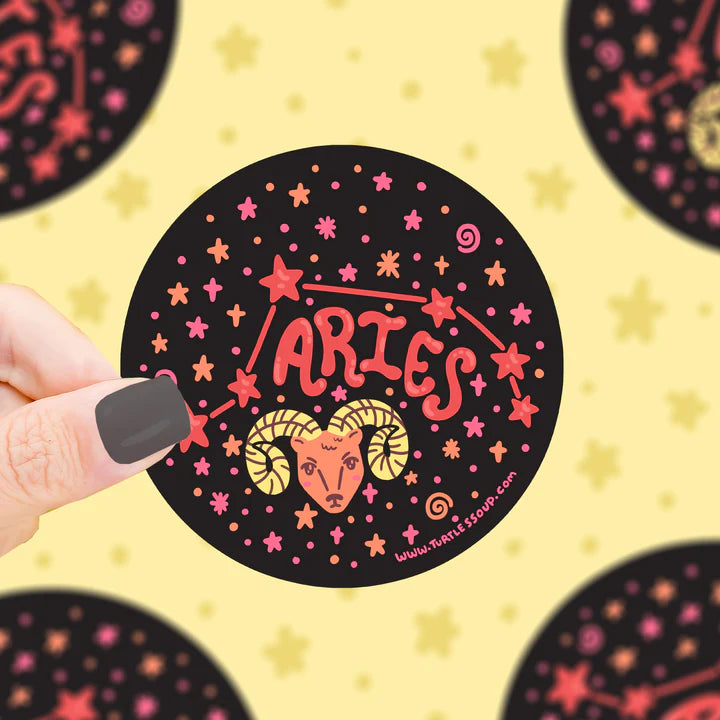 Turtle's Soup Zodiac Stickers
