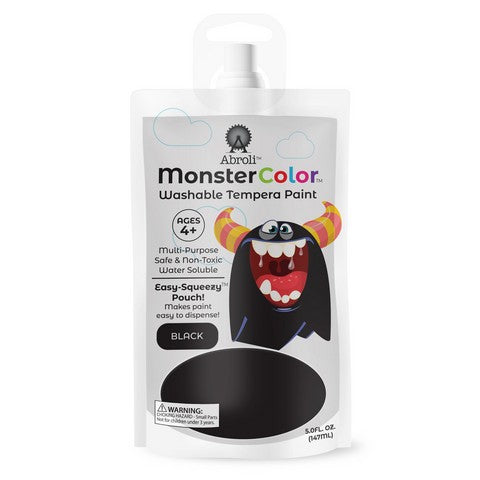 Abroli Monster Washable Tempera Paint Pouches
