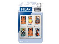 Printed Eraser Assorted Animal Designs 4018