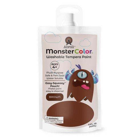 Abroli Monster Washable Tempera Paint Pouches