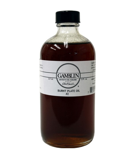 Gamblin Burn Plate Oils 8oz
