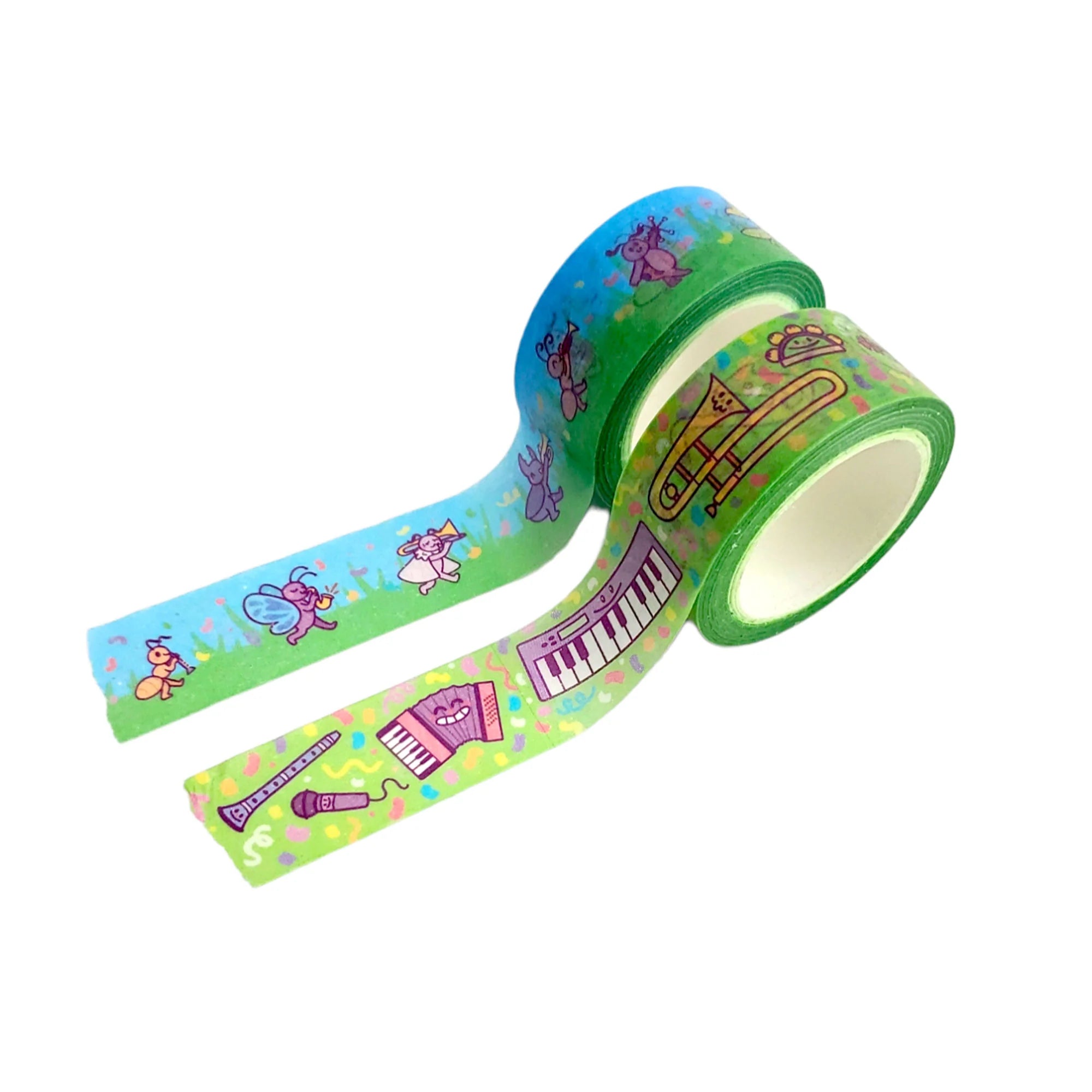 Washi Tape Happy Instruments/Bug Band