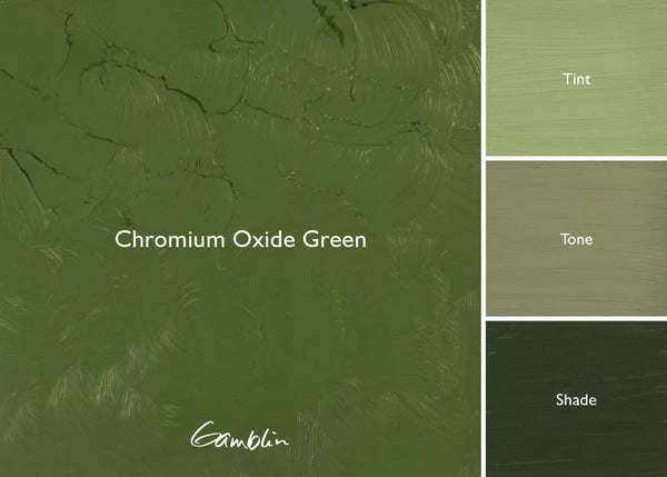 Artist Grade Oils 37ml Chromium Oxide Green