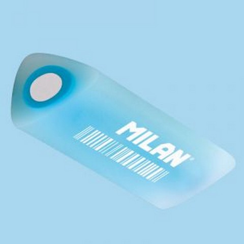Milan F30 Tecnik Plastic Transparent Erasers