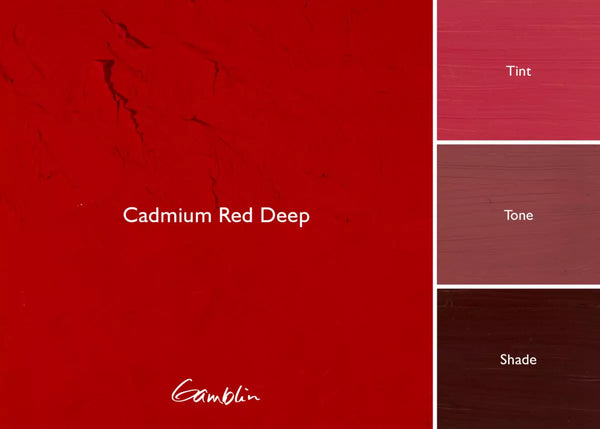 Artist Grade Oils 37ml Cadmium Red Deep