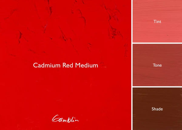 Artist Grade Oils 150ml Cadmium Red Medium