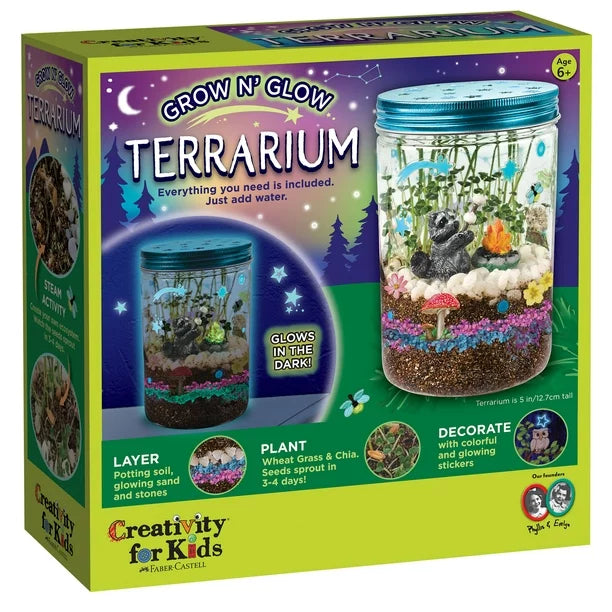 Creativity for Kids Grow N' Glow Terrarium