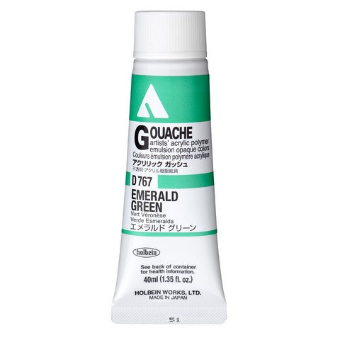 Holbein 20ml Acryla Gouache Tubes