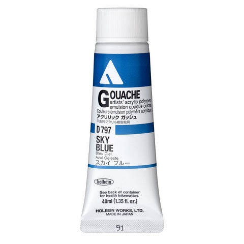 Holbein 20ml Acryla Gouache Tubes