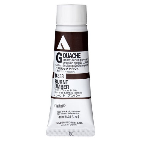 Holbein 20ml Acryla Gouache Tubes