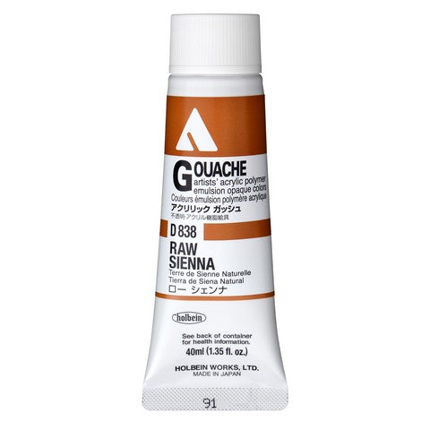 Holbein 20ml Acryla Gouache Tubes
