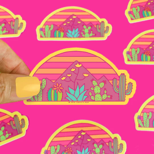 Turtle's Soup Desert Stickers