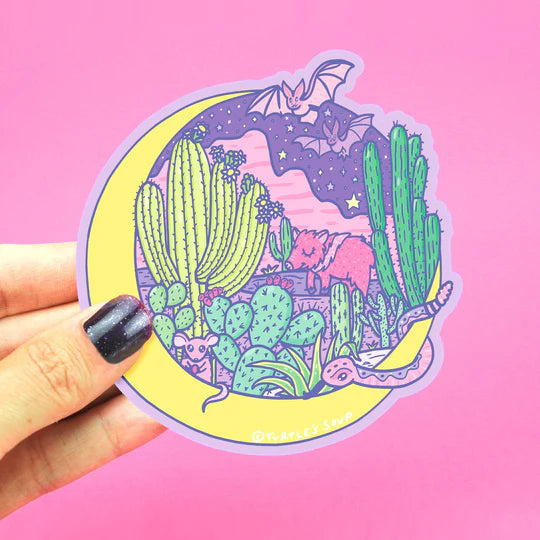 Turtle's Soup Desert Stickers