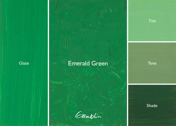 Artist Grade Oils 37ml Emerald Green