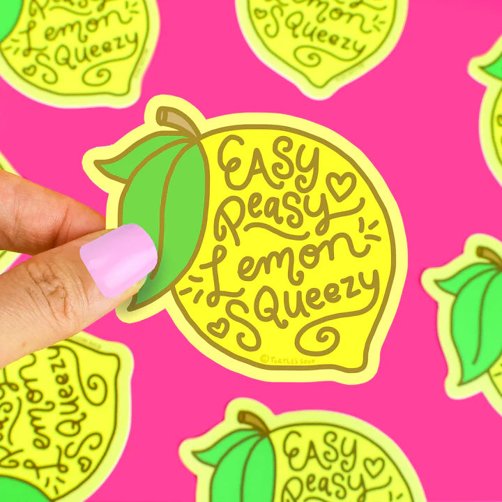 Sticker Easy Peasy Lemon Squeezy