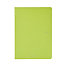EcoQua Notebook 5.8" x 8.3" (A5) Staple-Bound Dotted Lime