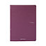 EcoQua Notebook 5.8" x 8.3" (A5) Staple-Bound Dotted Wine