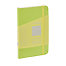 Ecoqua Plus Stitch-Bound Notebook 3.5”x5.5” Dotted Lime