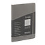 Ecoqua Plus Stitch-Bound Notebook 5.8" x 8.3" (A5) - Lined Gray