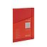 Ecoqua Plus Stitch-Bound Notebook 8.3" x 11.7" (A4) - Lined Red