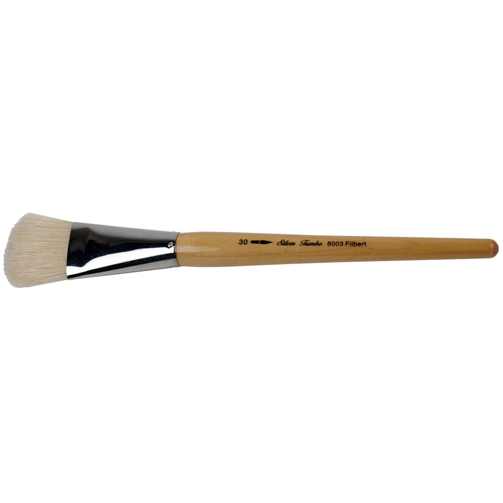 Silver Brush Jumbo White Hog Brushes